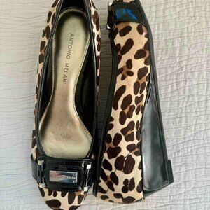 Antonio Melani shoes, Animal Print, Size 7.5 M, Women, New Without Tags or Box